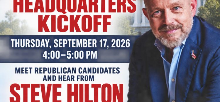 Steve Hilton at BCGOP HQ Grand Opening