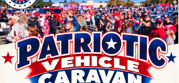 Patriotic Vehicle Caravan