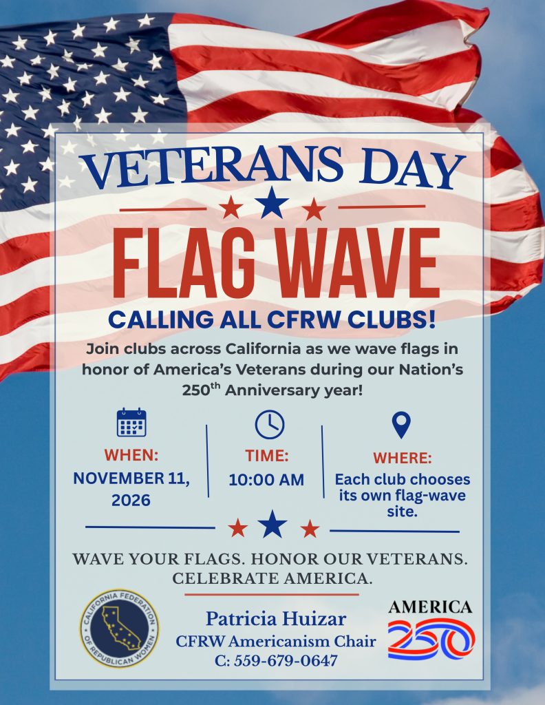 Veterans Day Statewide Flag Waving Event Nov 11