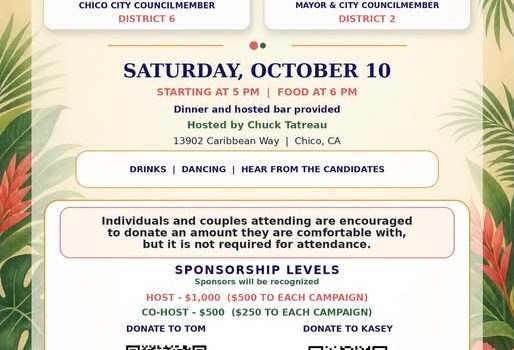 Aloha Fundraiser for Overbeek & Reynolds Oct 10